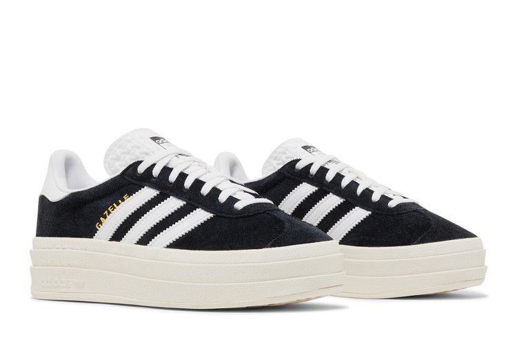 adidas Wmns Gazelle Bold 'Black White'