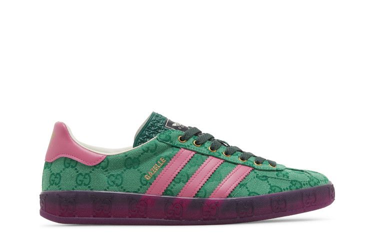 Gucci x adidas Wmns Gazelle 'Green GG Monogram'