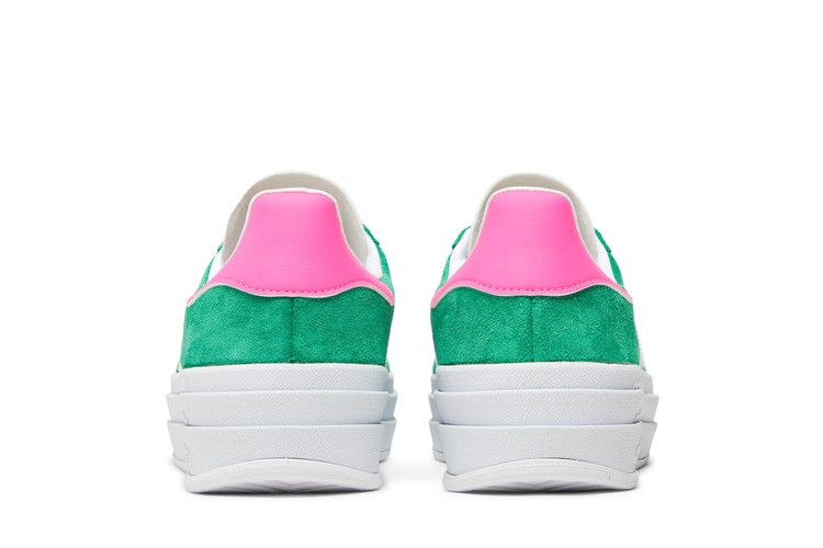adidas Wmns Gazelle Bold 'Green Lucid Pink'