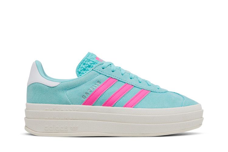 adidas Wmns Gazelle Bold 'Flash Aqua Lucid Pink'