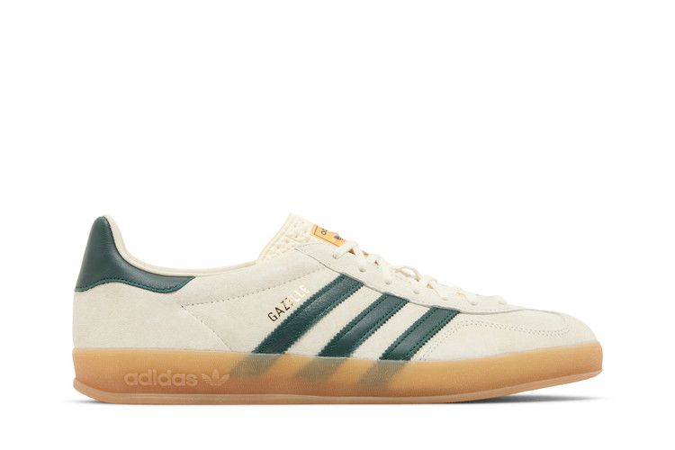 adidas Men's Gazelle Indoor 'Cream White Green Gum'