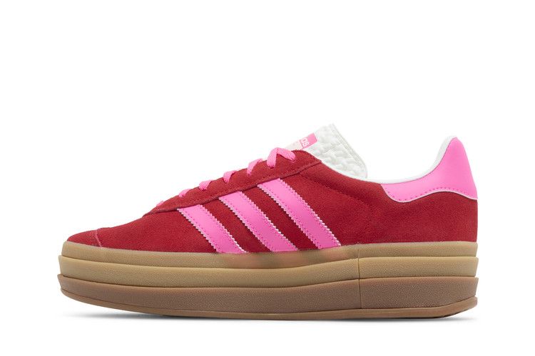 adidas Wmns Gazelle Bold 'Collegiate Red Lucid Pink'