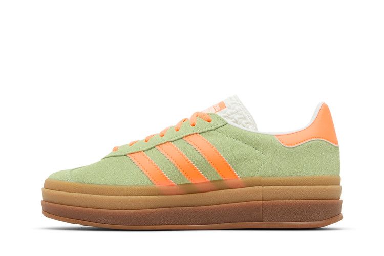 adidas Wmns Gazelle Bold 'Green Spark Screaming Orange'