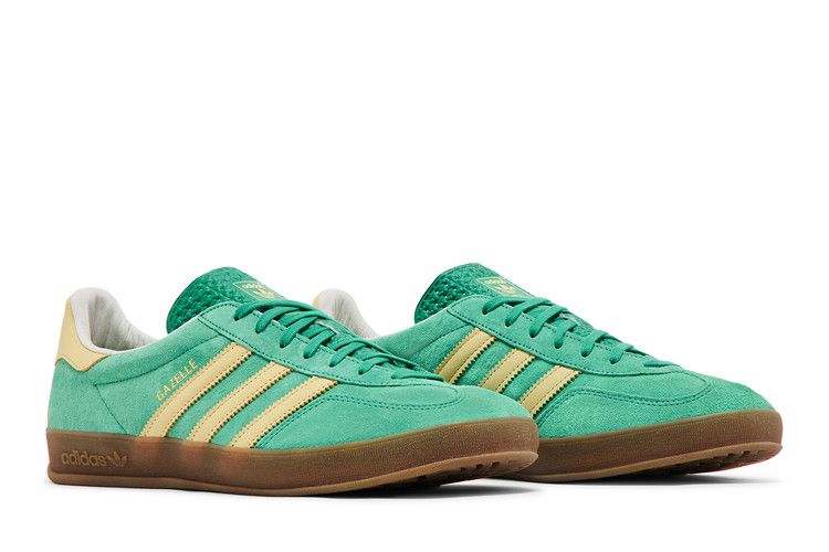 adidas Gazelle Indoor 'Semi Court Green Almost Yellow'