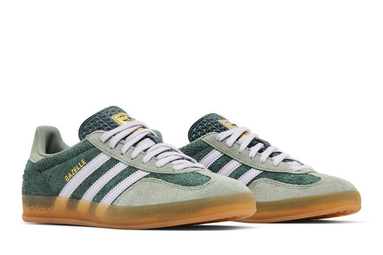 adidas Men's Gazelle Indoor 'Mineral Green Silver Dawn'