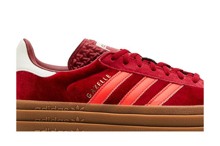 adidas Wmns Gazelle Bold 'Bright Red Velvet'