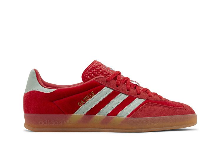 adidas Wmns Gazelle Indoor 'Better Scarlet Green Velvet'
