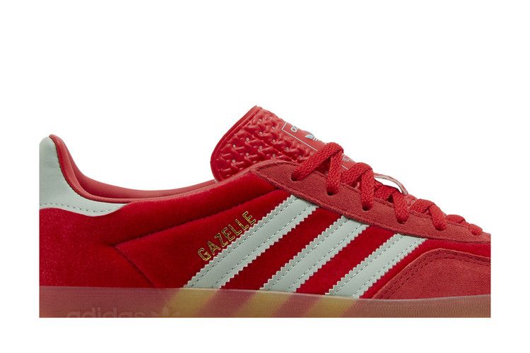 adidas Wmns Gazelle Indoor 'Better Scarlet Green Velvet'