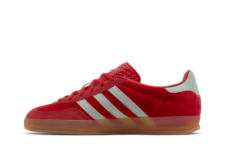 adidas Wmns Gazelle Indoor 'Better Scarlet Green Velvet'