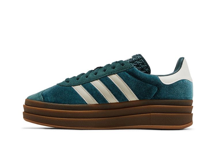 adidas Wmns Gazelle Bold 'Mineral Green Velvet'
