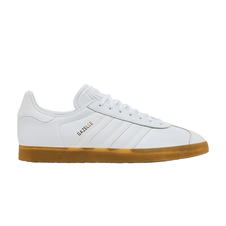 adidas Gazelle 'White Leather Gum'