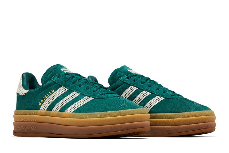 adidas Wmns Gazelle Bold 'Crochet Pack - Collegiate Green'