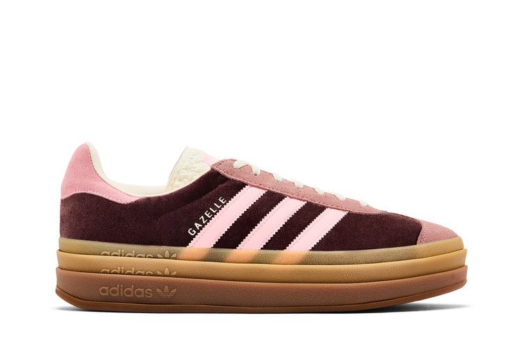 adidas Wmns Gazelle Bold 'Shadow Brown Glow Pink Velvet'