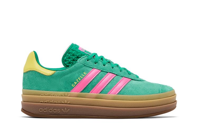 adidas Wmns Gazelle Bold 'Court Green Lucid Pink'