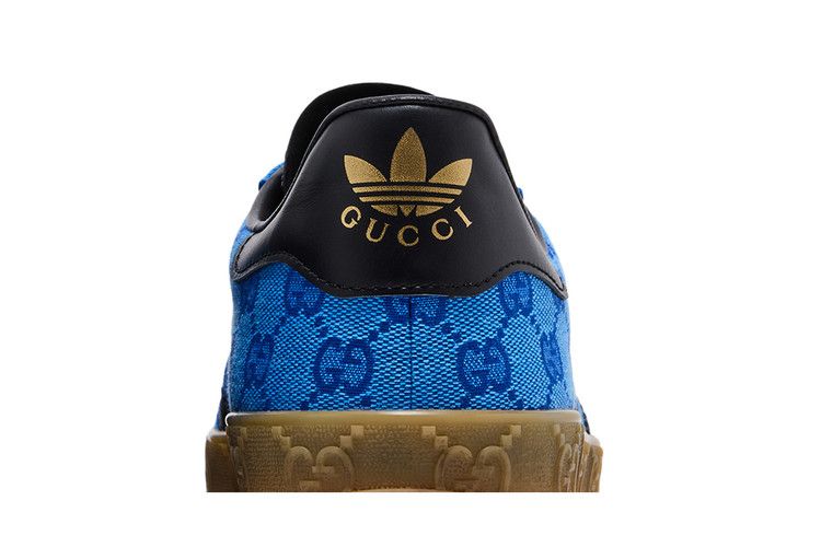 adidas x Gucci Gazelle 'Blue GG Monogram'