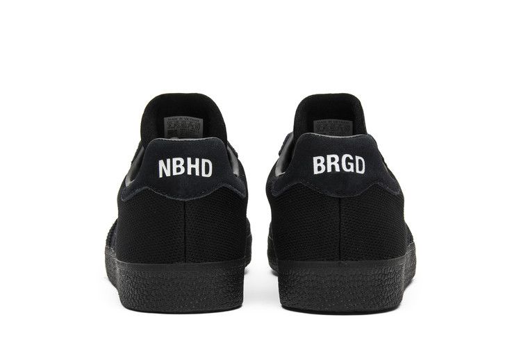Neighborhood x adidas Gazelle Super 'Triple Black'