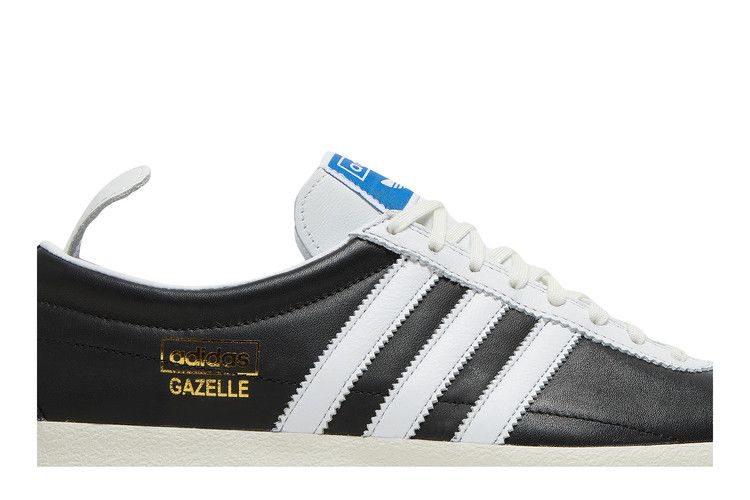Adidas Gazelle Vintage 'Black Gold Metallic'