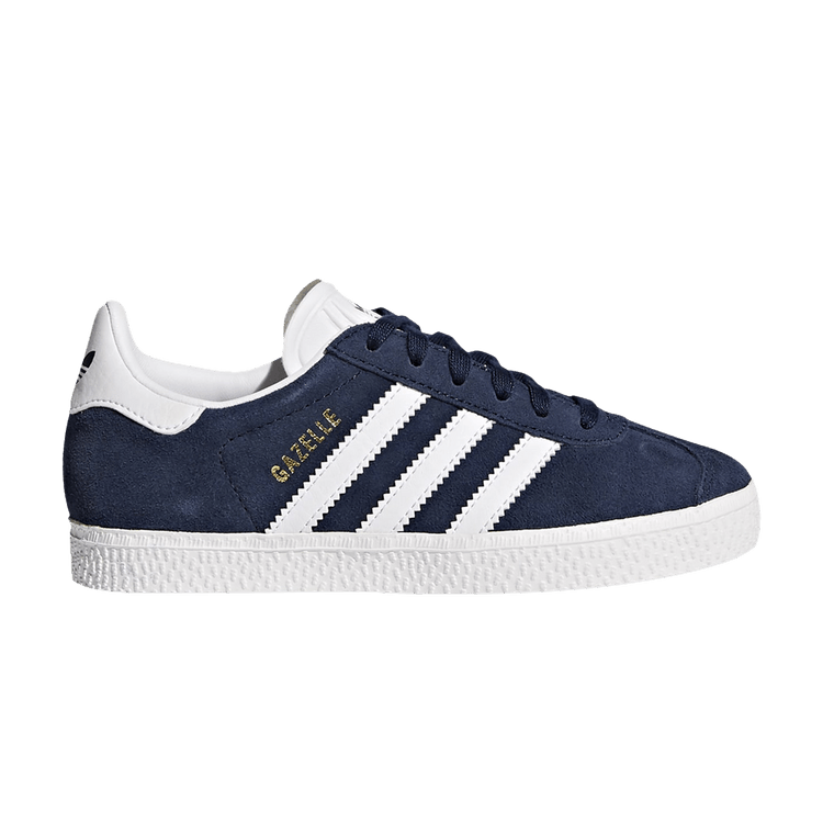 adidas Gazelle J 'Collegiate Navy' — Collegiate Navy/Cloud White/Cloud White (BY9162)