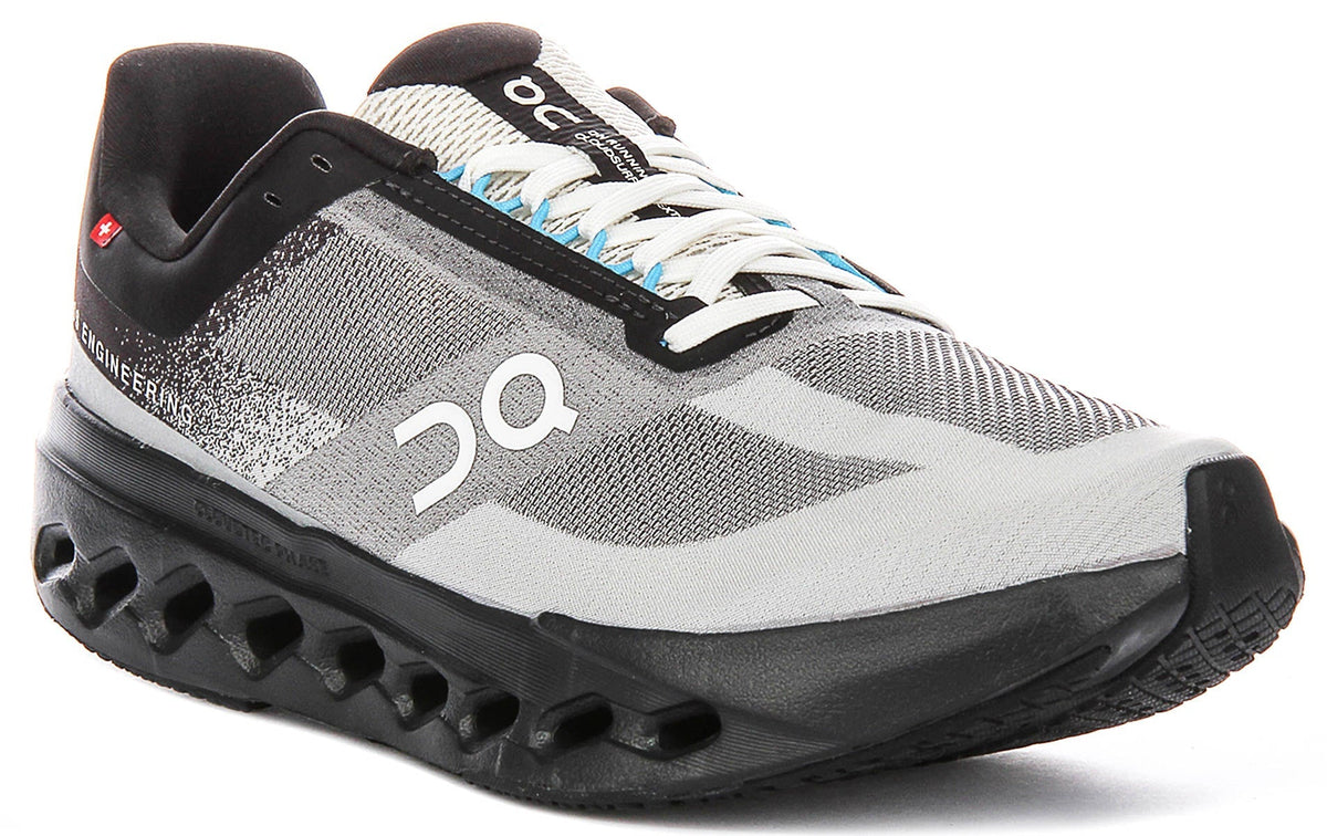 On Running Cloudsurfer Nxt Lumos In Black Grey For Men