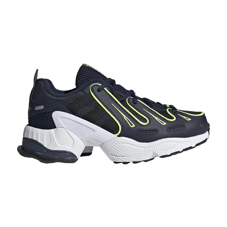 Adidas EQT Gazelle J 'Collegiate Navy Solar Yellow'