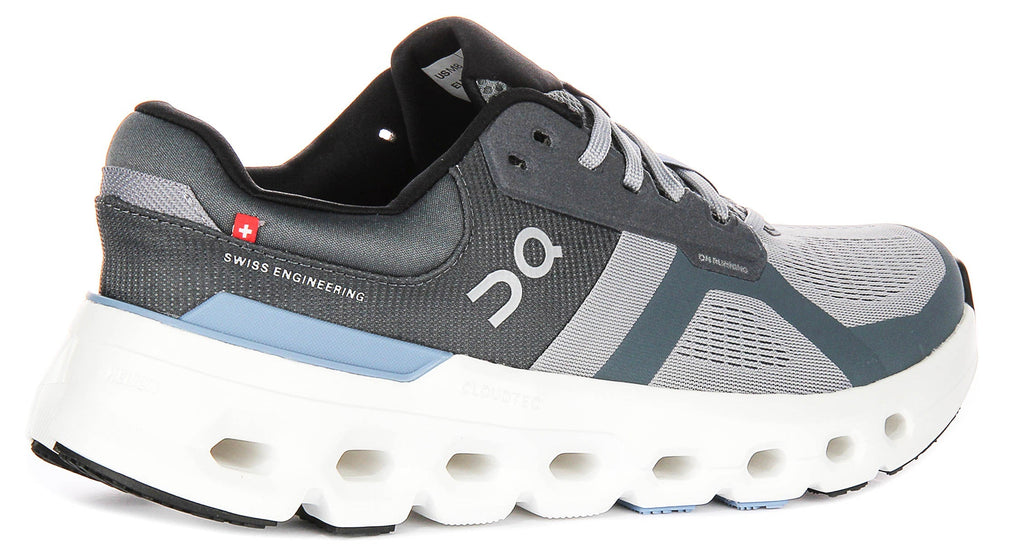 On Running Cloudrunner 2 In Grey Blue For Men