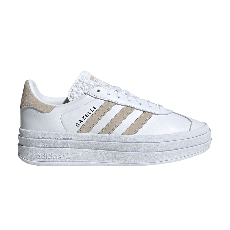 Adidas Wmns Gazelle Bold 'White Wonder Beige'