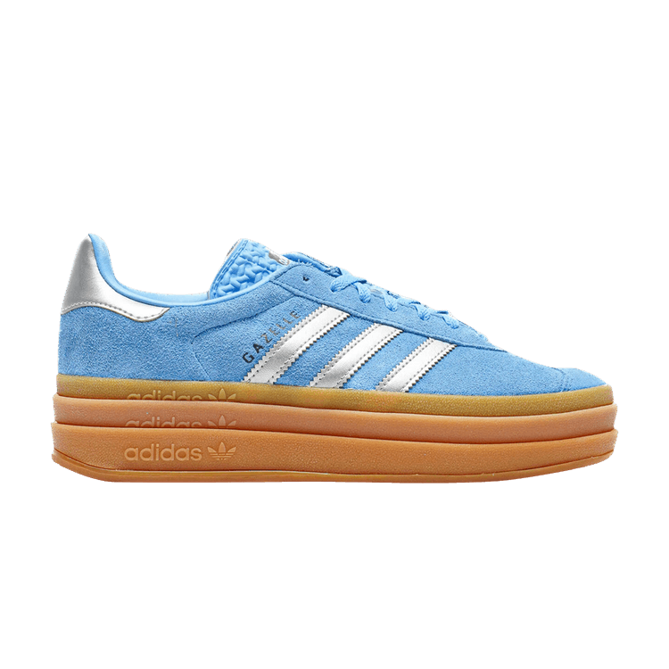 adidas Wmns Gazelle Bold 'Blue Burst Silver Metallic'