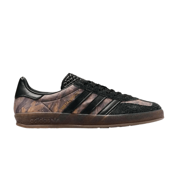 Metalwood Studio x adidas Gazelle Indoor 'Real Leaf Camo'