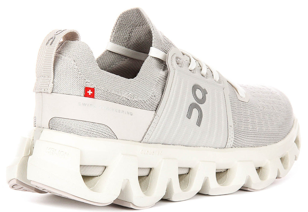 On Running Cloudswift 4 In Light Grey For Women